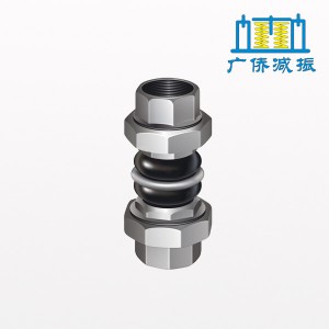 双球体橡胶接头
